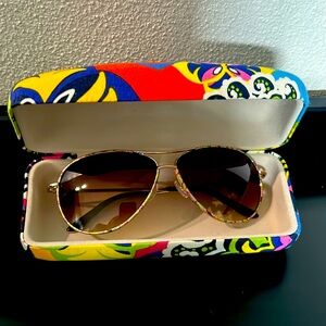 Vera Bradley Tutti Frutti Aviator Sunglasses